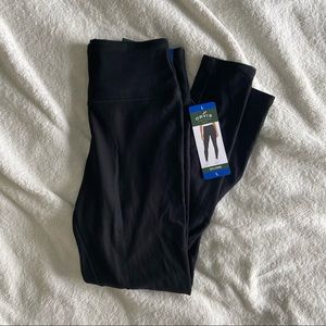 Black Fleece Lined Leggings